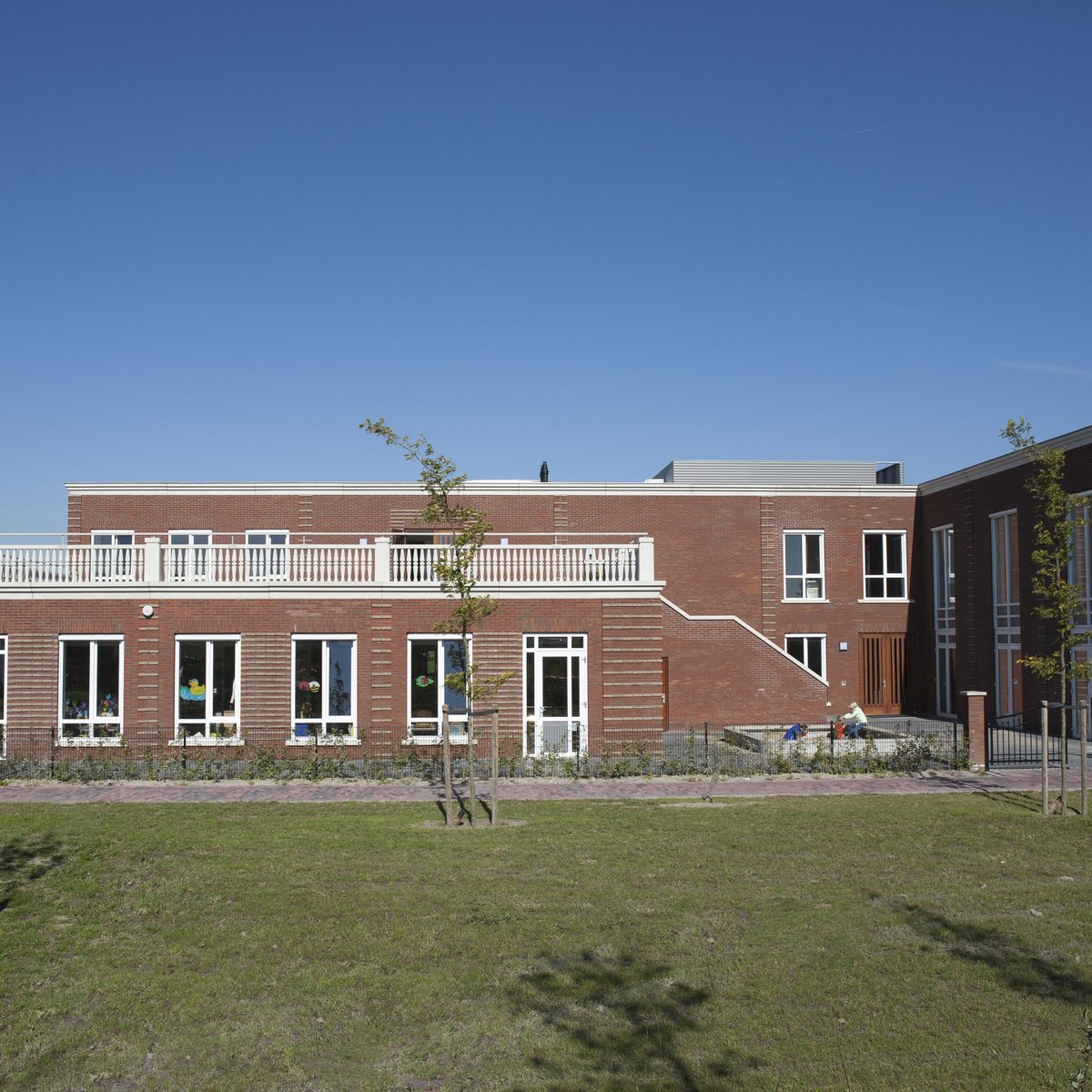 Laurentius feliciteert Kindcentrum de Gouden Griffel